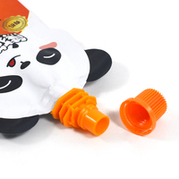 Op maat gemaakte ontwerp-drukwerk UV-effectdruk Spout Top Spout Pouch voor dranken, sappen, vloeistoffen, plastic verpakkingen, Mylar zakken