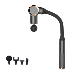 TAHATH Revolutionary Foldable Massage Gun <b>Extended</b> Handle U-Shape Design Brushless Motor Wireless Remote Control 4 Massage - Product Image 1