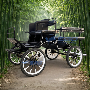 Nouveauté : Chariot à chevaux à 4 roues, prix direct usine du fabricant OEM pour les commandes en détail et en gros - Product Image 1