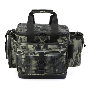 Sac de pêche portable sécurisé MR en polyester, bagage de rangement pour la pêche à la <span class=keywords><strong>carpe</strong></span>, vente en gros - Product Image 5