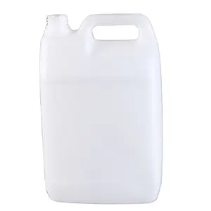 Botol air HDPE merah muda 5l plastik 2liter botol air 5 liter kendi persegi panjang wadah jerrycan dengan Pompa