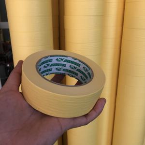 50mカスタマイズされた大型ロールカラーマスキングテープ高温耐性カーマスキングテープ - Product Image 1