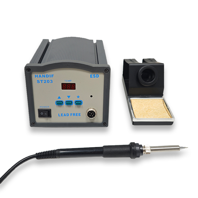 HANDIF 203H 90W High Frequency Eddy Current Soldering Station Rapid Warming Intelligent 200 Soldering Welding Soldering Supplies