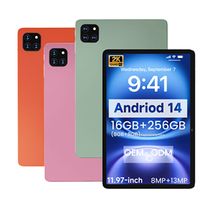 Brand New Professional 11.97" Capacitive Screen Octa-core 2.0GHz 16GB Wi-Fi 3G/<b>4G</b> GSM Android 14 <b>Tablet</b> USB Type-C Entertainment - Product Image 1