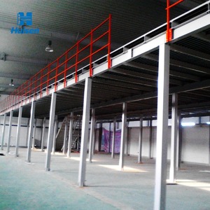 מערכת אחסון כבדה למחסנים, מדפי משטחים, פלטפורמת פלדה ומעלון - Product Image 2