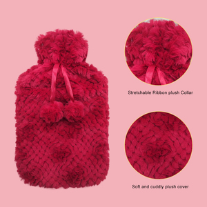 Ensemble populaire de tablier en coton, <span class=keywords><strong>bouillotte</strong></span> en caoutchouc et chaussons - Product Image 3