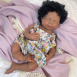 Muñeca <span class=keywords><strong>Reborn</strong></span> de Silicona Sólida de 50 cm, Directo de Fábrica, Cabello Personalizado, 20 Pulgadas, Realista, 3.3 kg, Bebés <span class=keywords><strong>Reborn</strong></span> de Silicona, Venta al por Mayor y al Detal - Product Image 4