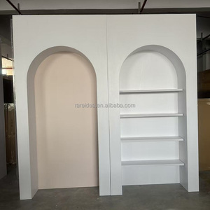 حفل زفاف الشمبانيا جدار صالح أصحاب الجدار رفوف النبيذ ديي الاكريليك الرف مكان بطاقة عرض حامل الشراب جدار حزب الديكور - Product Image 2