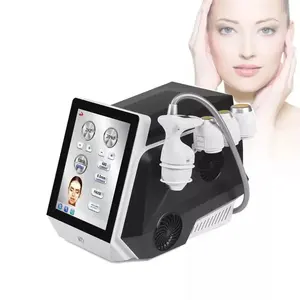 2 en 1 indoloro hielo estiramiento facial cuerpo adelgazamiento 8d 9d contorno facial eliminación de arrugas enfriamiento V Max máquina