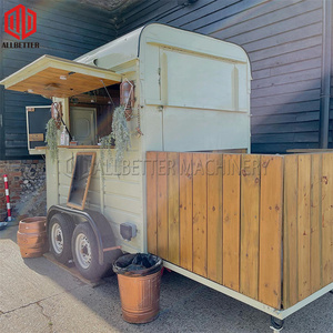 Новый дизайн, прицепы для лошадей, мобильные балки, фургон для мороженого, винтажная коробка для лошадей, тележки для еды, тележка, киоск - Product Image 4