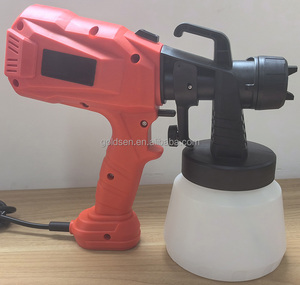New 800Ml 400W Có Thể Tháo Rời Đầu Mini Cầm Tay Điện Điện Hvlp Không Có Không Khí Sơn Phun Giá Rẻ Nhà Hàng Rào Tường Sơn Phun Súng - Product Image 5