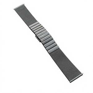 Bracelet en maille d'acier inoxydable de 18mm sur mesure avec boucle normale pour les montres traditionnelles et intelligentes de qualité A/B - Product Image 4