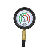 Kit de Medidor de Presión de Escape para Coche, Herramienta de Prueba de Obstrucción del Convertidor Catalítico, Probador de Diagnóstico del Sistema de Escape para Coches de Gasolina y Diésel