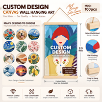 Décoration d'intérieur pour les fêtes d'hiver Art Déco, portrait coloré, art mural suspendu, peinture sur toile, pour anniversaire, ouverture de maison