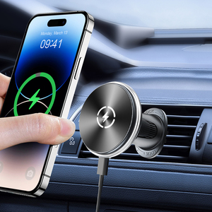 <strong>2026</strong> Upgraded 15W Magnetic Wireless Charging Car Air Vent Phone <strong>Holder</strong> Fast Charge Easy Install Universal Car Mobile <strong>Holder</strong> - Product Image 1