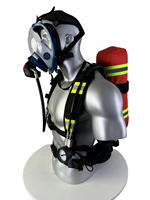 Vente flash : Appareil respiratoire à air comprimé SCBA 6,8 L, fabrication de cylindres en fibre de carbone, alimentation en air respiratoire