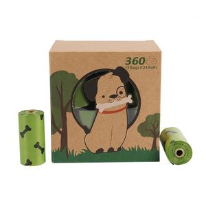 Customize Pet Poop Bag Biodegradable Pet Waste Bag Box <b>Rolls</b> Pet Waste Bags - Product Image 1