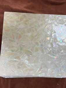 Foglio di madreperla bianco conchiglia di mare naturale foglio di Abalone della nuova zelanda per la decorazione della casa di mobili di artigianato artistico - Product Image 3