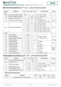 Hcm2g0040120 k 1200v 75a सिलिकॉन कार्बाइड स्कूटकी असतत sic मोसेट - Product Image 3