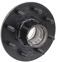 Kit de moyeu d'essieu de remorque Lazy Hub, axe de roue, galvanisé, pièces de châssis marin, moyeu d'essieu de remorque, kit de moyeu de roue libre, 5 boulons, 3500 lb pour remorques