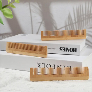 Cepillo y Peine para Cabello con Logotipo Personalizado, Cepillo de Madera Natural con Bolsa de Aire, Cerdas de Madera Suave, Cepillo para Desenredar el Cabello - Product Image 3