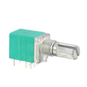 Interrupteur à double courroie 9mm Manchon d'arbre 7mm Potentiomètres RV0971GS - Product Image 6