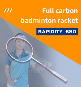 Raquette de badminton Lingmei R680 entièrement en fibre de carbone - Product Image 4