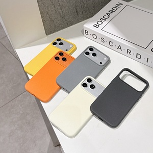 เคสโทรศัพท์มือถือแบบกันกระแทก 360 องศา ป้องกันเลนส์กล้อง  ผิวสัมผัสด้าน สีพื้น สำหรับ iPhone 17 Pro Max - Product Image 2