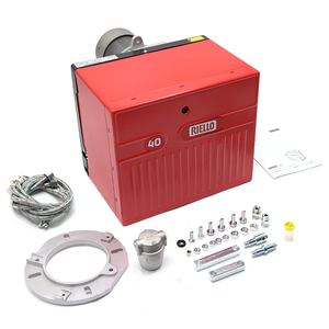 Đầu đốt dầu nhẹ riello 40 Series g10lc dùng trong công nghiệp làm nồi hơi ấm hơn trong buồng phun để sơn - Product Image 1