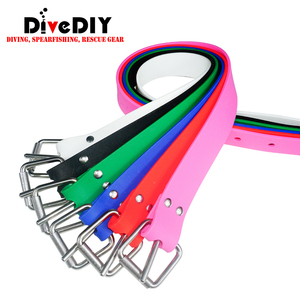 Cintura in Silicone da 1,3M per Pesca Subacquea, Antiscivolo, per Immersioni Libere, con Fibbia in Acciaio 316 e Vite di Alta Qualità - Product Image 2