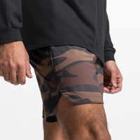 Shorts de sport décontractés pour hommes, séchage rapide, respirants, avec poches, pour musculation, haltérophilie, entraînement, course à pied et jogging