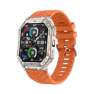 Montre connectée GPS KR92 pour hommes et femmes, écran 2,01 pouces, batterie 450 mAh, appels Bluetooth, heure mondiale, lampe torche - Product Image 3