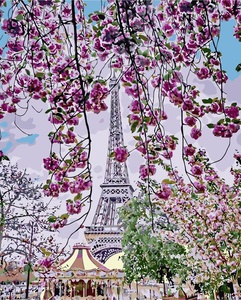 Kits de peinture par numéros XIXI pour adultes et enfants - Art sur toile de paysage fait main, décoration murale pour la maison, peinture à l'huile - Product Image 3