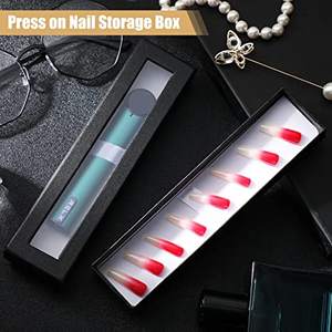 Grosir Pabrik Kreatif Sederhana Transparan Penutup Jendela Kertas Kotak Hadiah Pena - Product Image 4