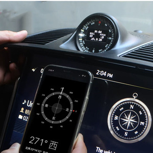 Compteur Yifeng multifonction avec connexion filaire, design classique, <span class=keywords><strong>boussole</strong></span> de voiture, pour Toyota Land Cruiser LC200 2008-2015, intérieur, garantie 1 an - Product Image 4