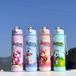 Gobelet isotherme en plastique My Little Pony pour enfants, avec poignée en corde, design haut de gamme, grande capacité, pour hommes et femmes - Product Image 1