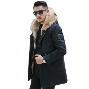 Abrigo <span class=keywords><strong>de</strong></span> piel <span class=keywords><strong>de</strong></span> invierno para <span class=keywords><strong>hombre</strong></span> Parkas Abrigo Parker Abrigo <span class=keywords><strong>de</strong></span> piel Precio <span class=keywords><strong>de</strong></span> fábrica Shenzhen Lily Cheng - Product Image 5