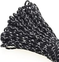 Paracord en nylon métallisé brillant or et argent, 100 pieds, 4 mm, 19 couleurs, cordon de parachute scintillant pour la fabrication de bracelets DIY
