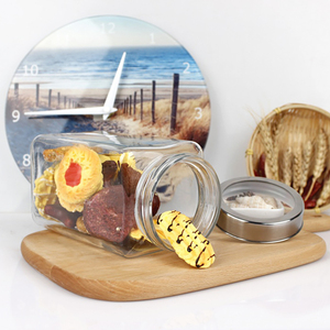 Nuevo diseño de vidrio elegante para almacenamiento de bebidas, tarro, almacenamiento de alimentos - Product Image 4