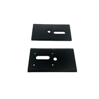 Kit de rail d'usinage CNC de haute qualité, pièces en aluminium, plaque, fournisseur de machines CNC, pièces en aluminium anodisé usinées sur mesure