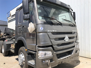 Camion tracteur d'occasion Sinotruk Euro2 Diesel 6X4 à direction à gauche HOWO 10 roues avec capacité de charge de 21-30T, 371 ch, caméra arrière 360° - Product Image 4