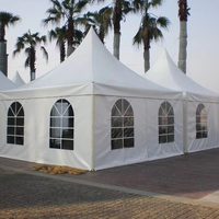 Pabellón Blanco 3x3 4x4 5x5 6x6 Metros Pagoda Carpa PARA LA Venta
