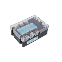 Relais statique miniature scellé triphasé MJGX3 A48880A 80A AC/AC Entrée 250VAC Charge 480VAC pour automatisation industrielle