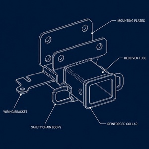 <span class=keywords><strong>Gancio</strong></span> di <span class=keywords><strong>traino</strong></span> in acciaio al manganese per Jeep Wrangler JL Gladiator JT 2018-2025, attacco <span class=keywords><strong>traino</strong></span>, vendita diretta di fabbrica - Product Image 3