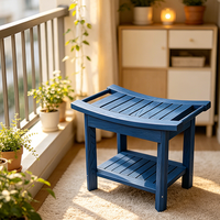 Chaise de jardin moderne, durable, imperméable, portable, en plastique et acier, mobilier d'extérieur pour villa