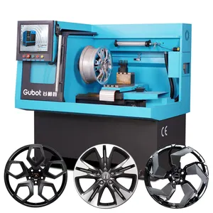 LSB200 alloy wheel repaire equipment ,laser scanning car repair cnc wheel lathe machine for sale