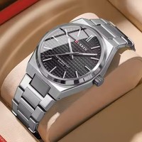 Jam Tangan Quartz Pria CURREN 8439 Fashion, Stainless Steel, Jarum Bercahaya, Jam Tangan Bisnis untuk Pria Wanita Kekasih Reloj