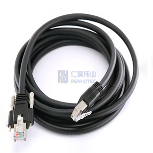 Câble <span class=keywords><strong>de</strong></span> caméra industrielle RJ45 avec verrouillage, chaîne d'énergie haute flexible CAT6 Gigabit <span class=keywords><strong>Ethernet</strong></span> GIGE CCD chaînes d'énergie <span class=keywords><strong>de</strong></span> caméra haute-douce - Product Image 5