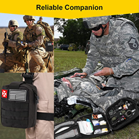 Kit de survie Équipement de camping Kit de survie médical d'urgence professionnel en plein air pour hommes