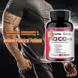 Kapsul akar Maca hitam suplemen <span class=keywords><strong>herbal</strong></span> label pribadi kustom untuk pria kuat dan wanita pembesaran pinggul pantat - Product Image 4